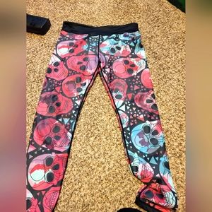 CVG Skull reversible leggings